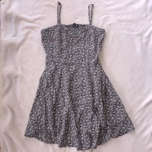 Spaghetti Strap Floral Mini Dress